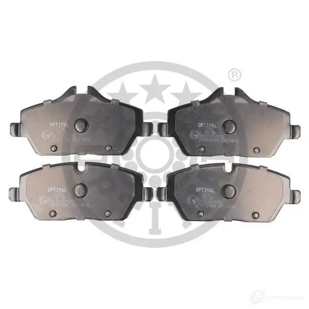 Тормозные колодки дисковые, комплект OPTIMAL LET8 43I 4031185997249 12232 1271936 - Изображение 1