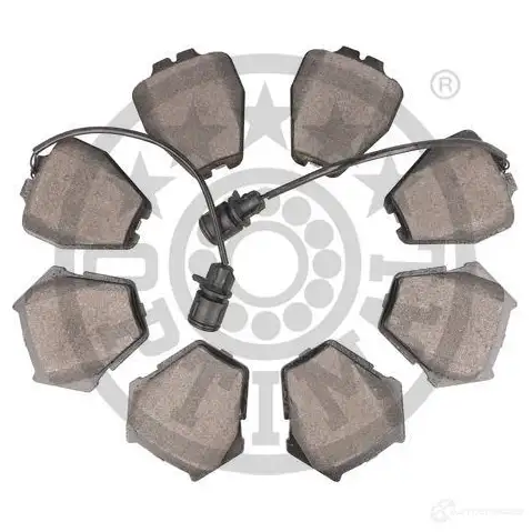 Тормозные колодки дисковые, комплект OPTIMAL 23280 231 19 BP-10483 1424546627 изображение 1