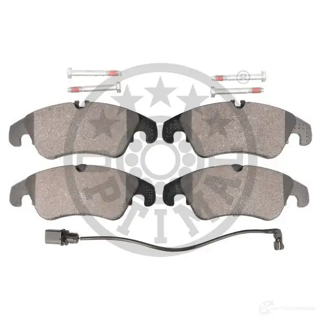 Тормозные колодки дисковые, комплект OPTIMAL 1424925308 BP-12442 X62ERE6 2 4408 изображение 1