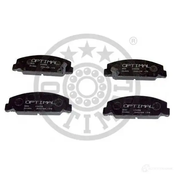 Тормозные колодки, комплект OPTIMAL 2 1012 VNEZLV 1273849 9374 - Изображение 1