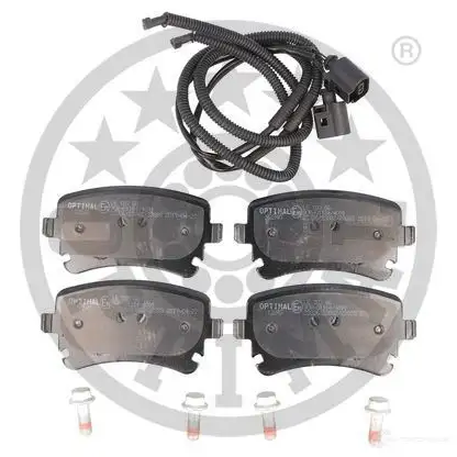 Тормозные колодки дисковые, комплект OPTIMAL INBAHX6 BP-12240 1424925128 233 26 - Изображение 1