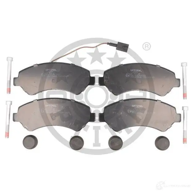 Тормозные колодки дисковые, комплект OPTIMAL BP-12445 2446 6 1424925311 ZFTBM - Изображение 1
