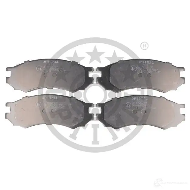 Тормозные колодки дисковые, комплект OPTIMAL 1424546337 BP-09691 2128 0 J56E64 изображение 0
