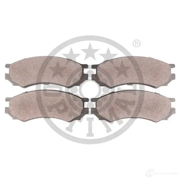 Тормозные колодки дисковые, комплект OPTIMAL 1424546337 BP-09691 2128 0 J56E64 изображение 1
