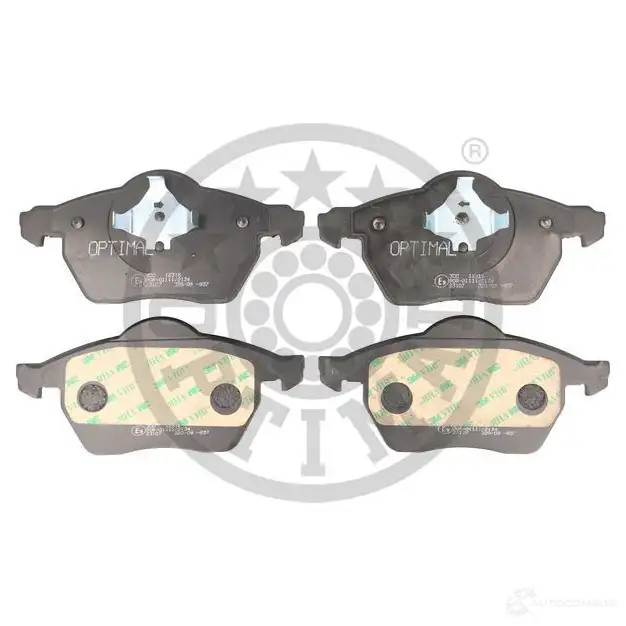 Тормозные колодки дисковые, комплект OPTIMAL 1272008 12316 23115 2 1829 - Изображение 1