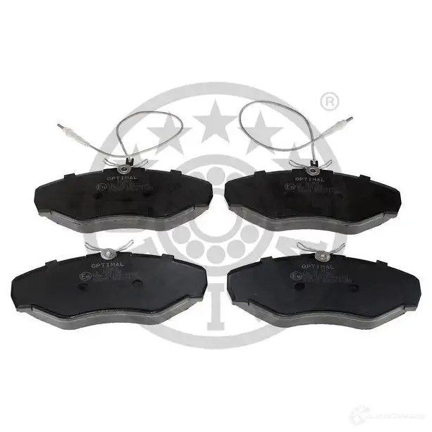 Тормозные колодки дисковые, комплект OPTIMAL 4058787127973 BP-12461 QPA0I 3E 1424925327 изображение 0