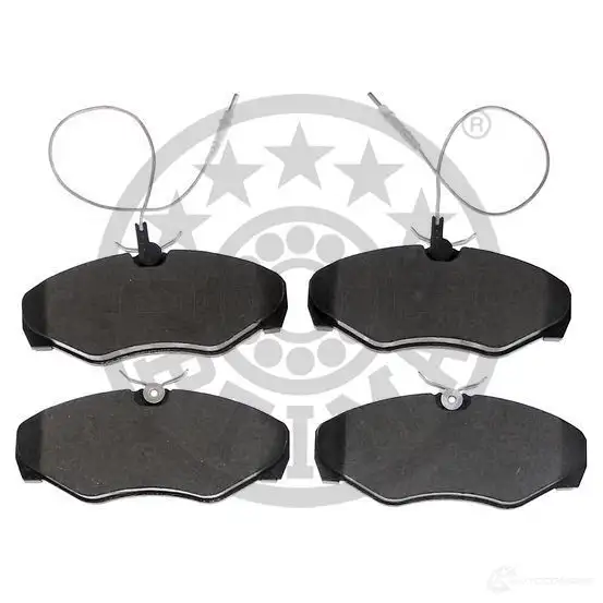 Тормозные колодки дисковые, комплект OPTIMAL 4058787127973 BP-12461 QPA0I 3E 1424925327 изображение 1