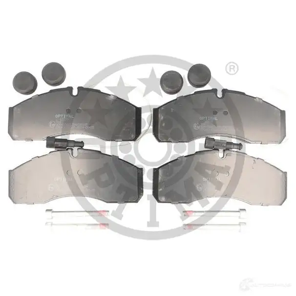 Тормозные колодки дисковые, комплект OPTIMAL BP-12739 1424925601 2 9160 29327 - Изображение 1