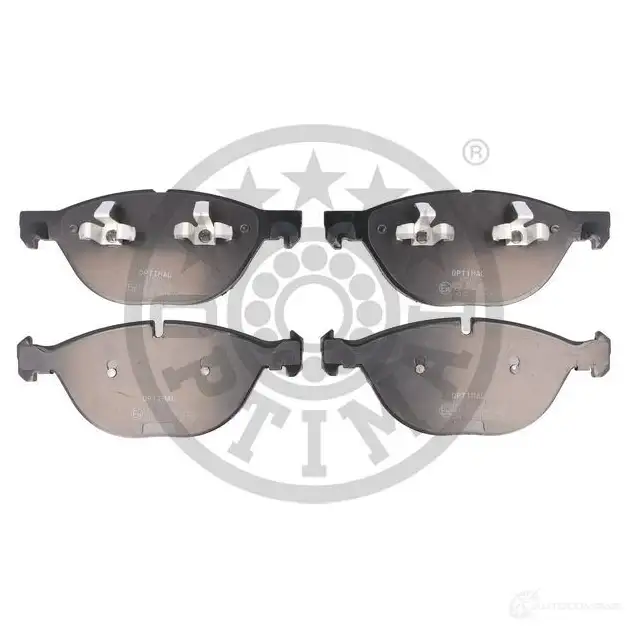 Тормозные колодки дисковые, комплект OPTIMAL 2 4172 1424925376 BP-12510 M32HYD - Изображение 1