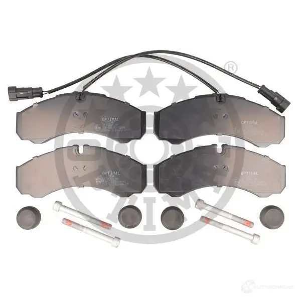 Тормозные колодки дисковые, комплект OPTIMAL C LP1I 4058787126457 BP-12304 1424925175 - Изображение 1