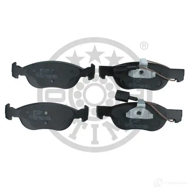 Тормозные колодки дисковые, комплект OPTIMAL BP-10384 1424546607 21928 2 1927 - Изображение 1