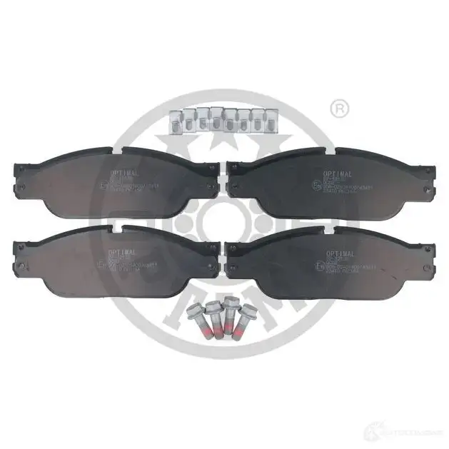 Тормозные колодки дисковые, комплект OPTIMAL C2CXIXI BP-12138 1424546722 234 70 - Изображение 1