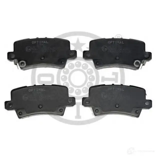 Тормозные колодки, комплект OPTIMAL D 2UDXK 12490 4031185370998 1272181 - Изображение 1