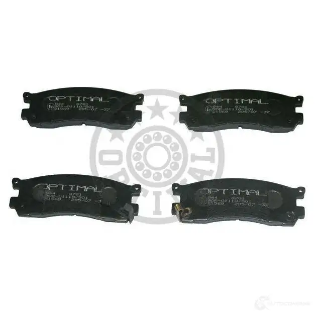 Тормозные колодки, комплект OPTIMAL 2L7 P22 1274497 4031185138246 9781 - Изображение 1