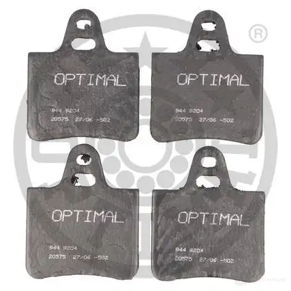 Тормозные колодки дисковые, комплект OPTIMAL GPOJ74 9204 2057 5 1273661 - Изображение 1