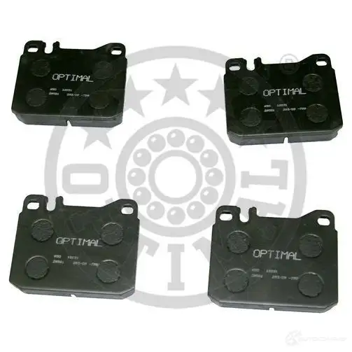 Тормозные колодки дисковые, комплект OPTIMAL T73AUJ 12031 1271744 2039 2 - Изображение 1