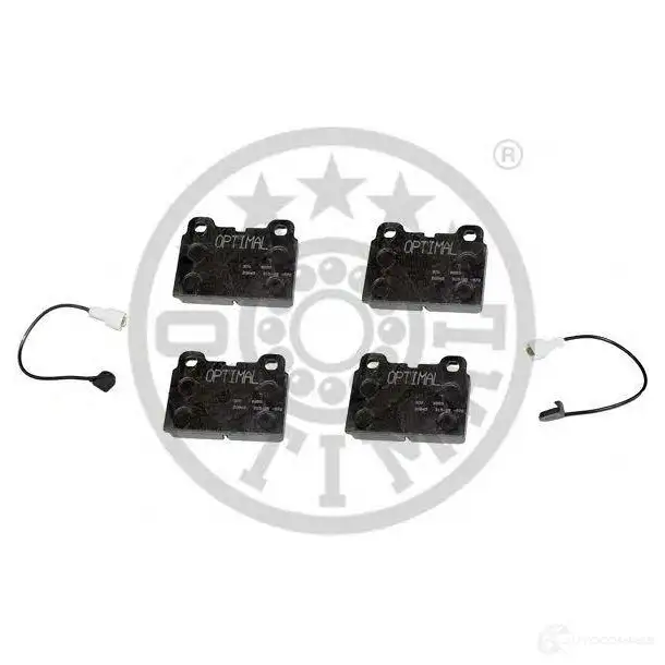 Тормозные колодки, комплект OPTIMAL 4031185143066 1273769 9255 V7X6 YN - Изображение 1