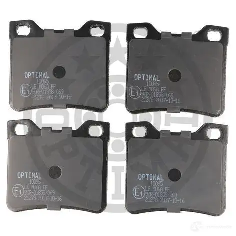 Тормозные колодки дисковые, комплект OPTIMAL WUEZD 10095 21 278 1271437 - Изображение 1