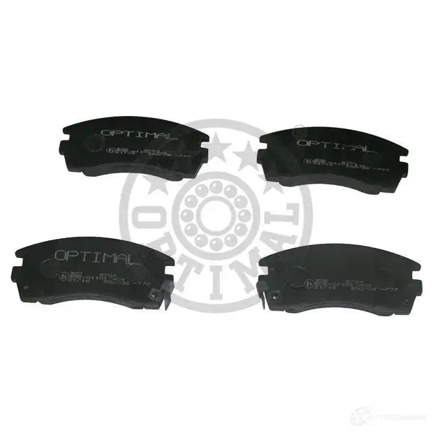 Тормозные колодки дисковые, комплект OPTIMAL 21717 1274428 9724 2 1716 - Изображение 1