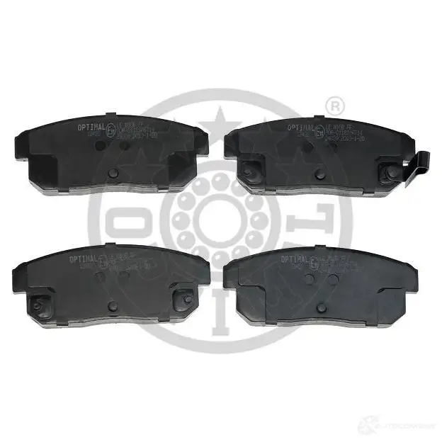 Тормозные колодки дисковые, комплект OPTIMAL TL 3RTR 4031185371018 12492 1272183 изображение 0