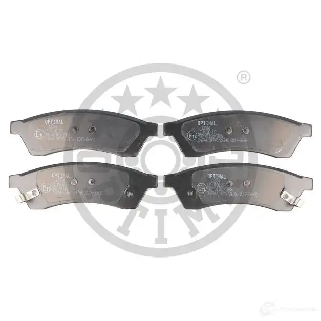 Тормозные колодки дисковые, комплект OPTIMAL 12564 6V09Z F 1272254 4031185577915 - Изображение 1