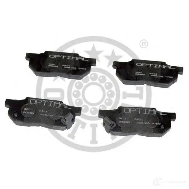 Тормозные колодки, комплект OPTIMAL 9401 1273868 20194 2 0193 - Изображение 1