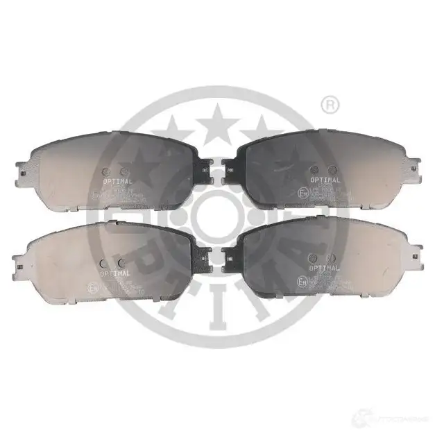 Тормозные колодки дисковые, комплект OPTIMAL BP-12255 S SZ4Q 4058787126112 1424925142 изображение 0
