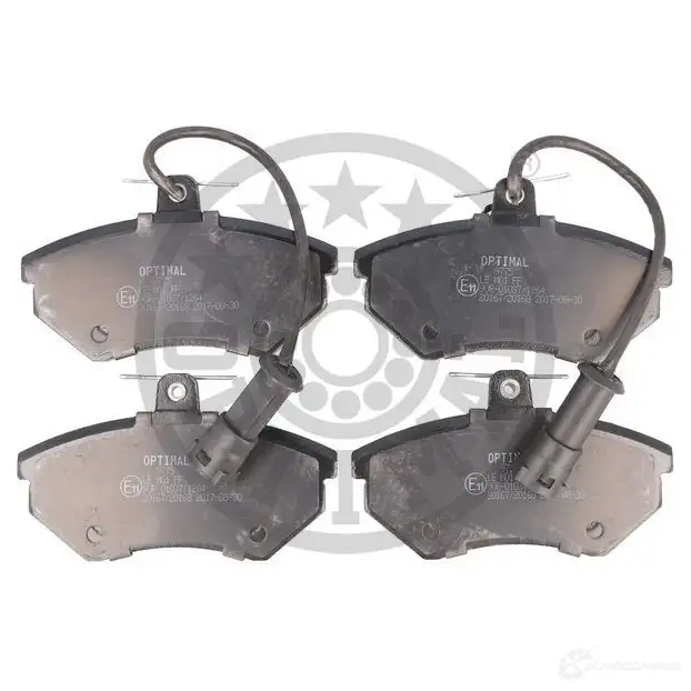 Тормозные колодки дисковые, комплект OPTIMAL BP-09775 N0I AE 1424546371 4058787121636 - Изображение 1