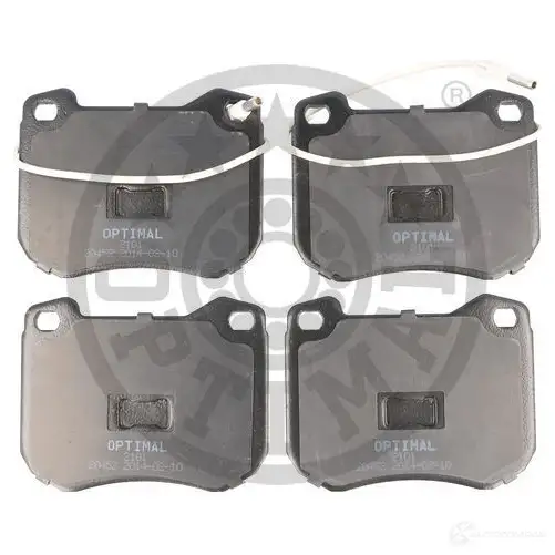 Тормозные колодки дисковые, комплект OPTIMAL GK1 TP4 4058787119428 1424545918 BP-02101 - Изображение 1