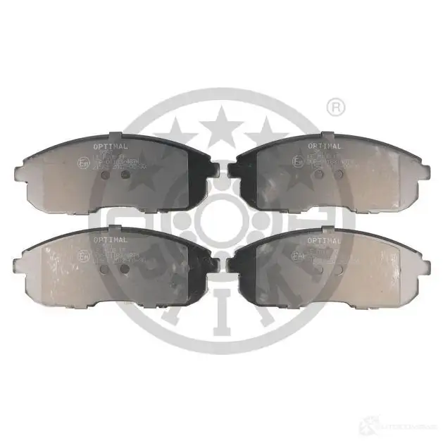 Тормозные колодки дисковые, комплект OPTIMAL BP-09597 4058787120875 1424546295 2R EMZ изображение 0