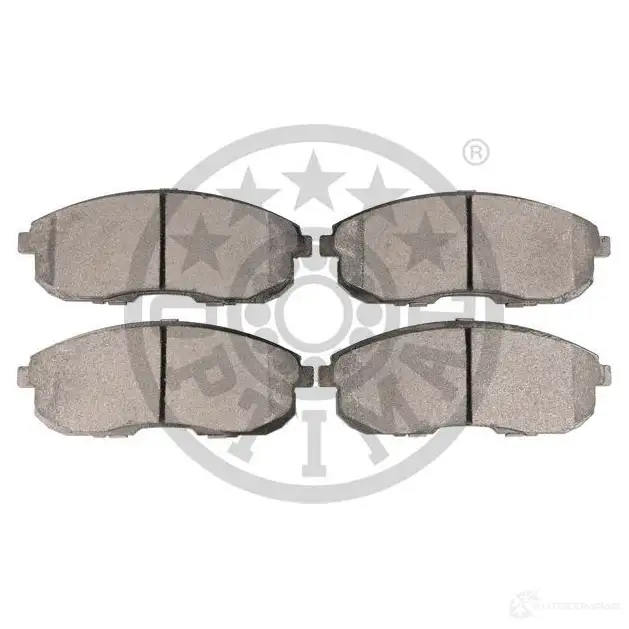 Тормозные колодки дисковые, комплект OPTIMAL BP-09597 4058787120875 1424546295 2R EMZ изображение 1