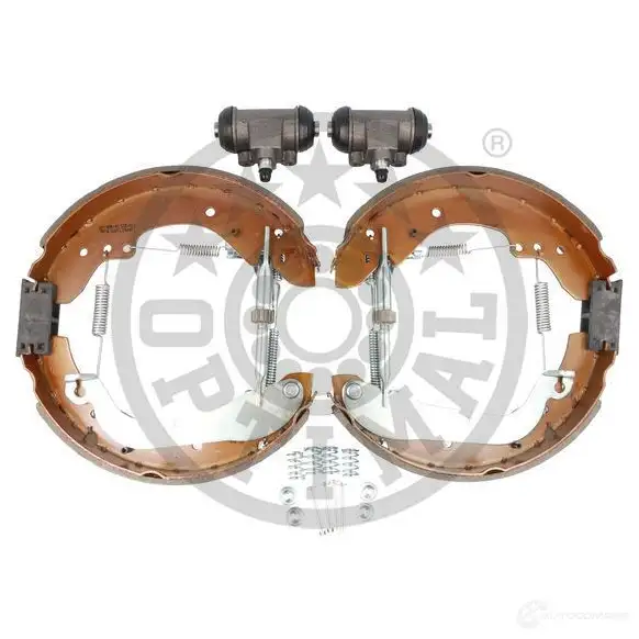 Барабанные тормозные колодки, комплект OPTIMAL 4031185298223 bk5201 1283867 1 D5HB изображение 1