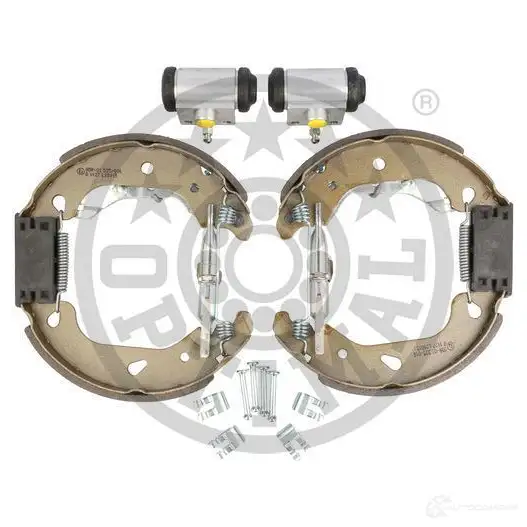 Барабанные тормозные колодки, комплект OPTIMAL D 1CK5 bk5382 4031185300100 1283972 изображение 0