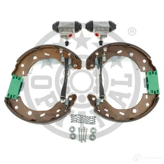Барабанные тормозные колодки, комплект OPTIMAL 1284006 bk5451 SU 7Z6 4031185300872 - Изображение 1