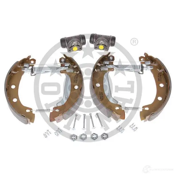 Барабанные тормозные колодки, комплект OPTIMAL QB J82F 1283828 4031185297684 bk5148 изображение 0