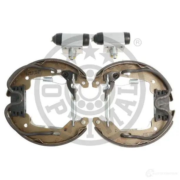 Барабанные тормозные колодки, комплект OPTIMAL 1283902 A9 V1HL 4031185298759 bk5255 изображение 0