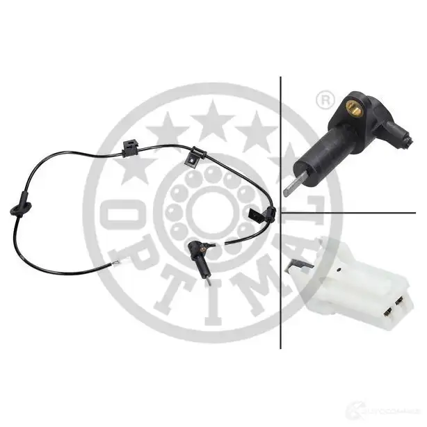 Датчик АБС OPTIMAL 7 GT1M50 4031185667050 06-S596 1271031 - Изображение 1