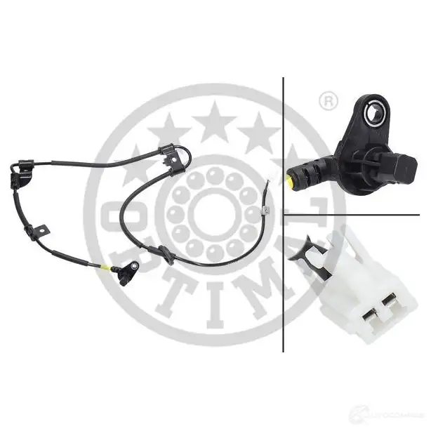 Датчик АБС OPTIMAL 06-S635 1271068 V6B 2T8 4031185667449 - Изображение 1