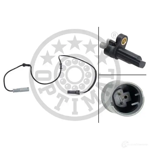 Датчик АБС OPTIMAL 1270511 PK WQV 4031185267694 06-S074 изображение 0