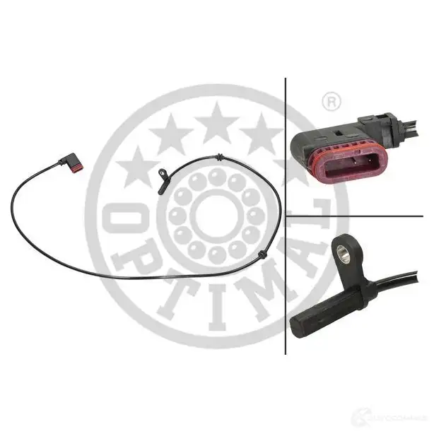 Датчик АБС OPTIMAL 1270759 4031185565226 2T LZV 06-S322 - Изображение 1
