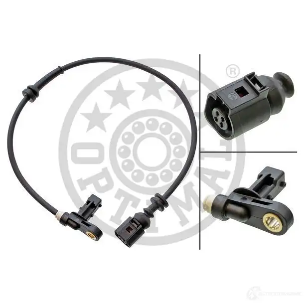 Датчик АБС OPTIMAL J7YZ6 6 06-S206 1270643 4031185370448 - Изображение 1