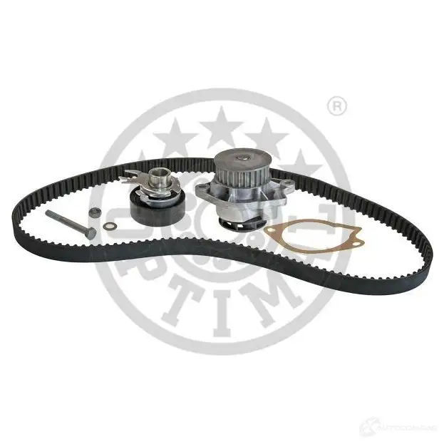Комплект ремня ГРМ с помпой OPTIMAL AQ-1068 1296067 0-N10 6 SK-1131AQ2