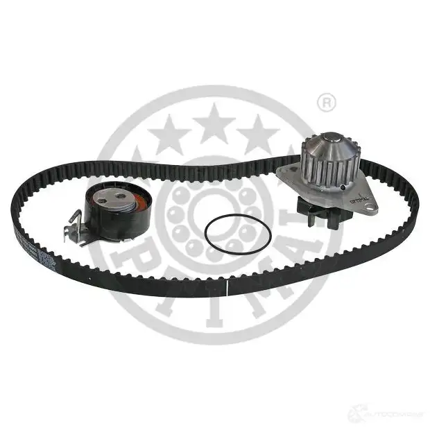 Комплект ремня ГРМ с помпой OPTIMAL 0-N12 77 AQ-1131 1296213 SK-1353AQ1 - Изображение 1