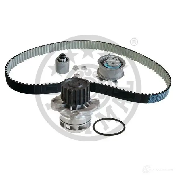 Комплект ремня ГРМ с помпой OPTIMAL 1296230 SK-1372 AQ- 1800 SK-1372AQ3