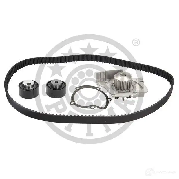 Комплект ремня ГРМ с помпой OPTIMAL 1296415 4031185604123 SK-1614AQ1 R UVKQO1