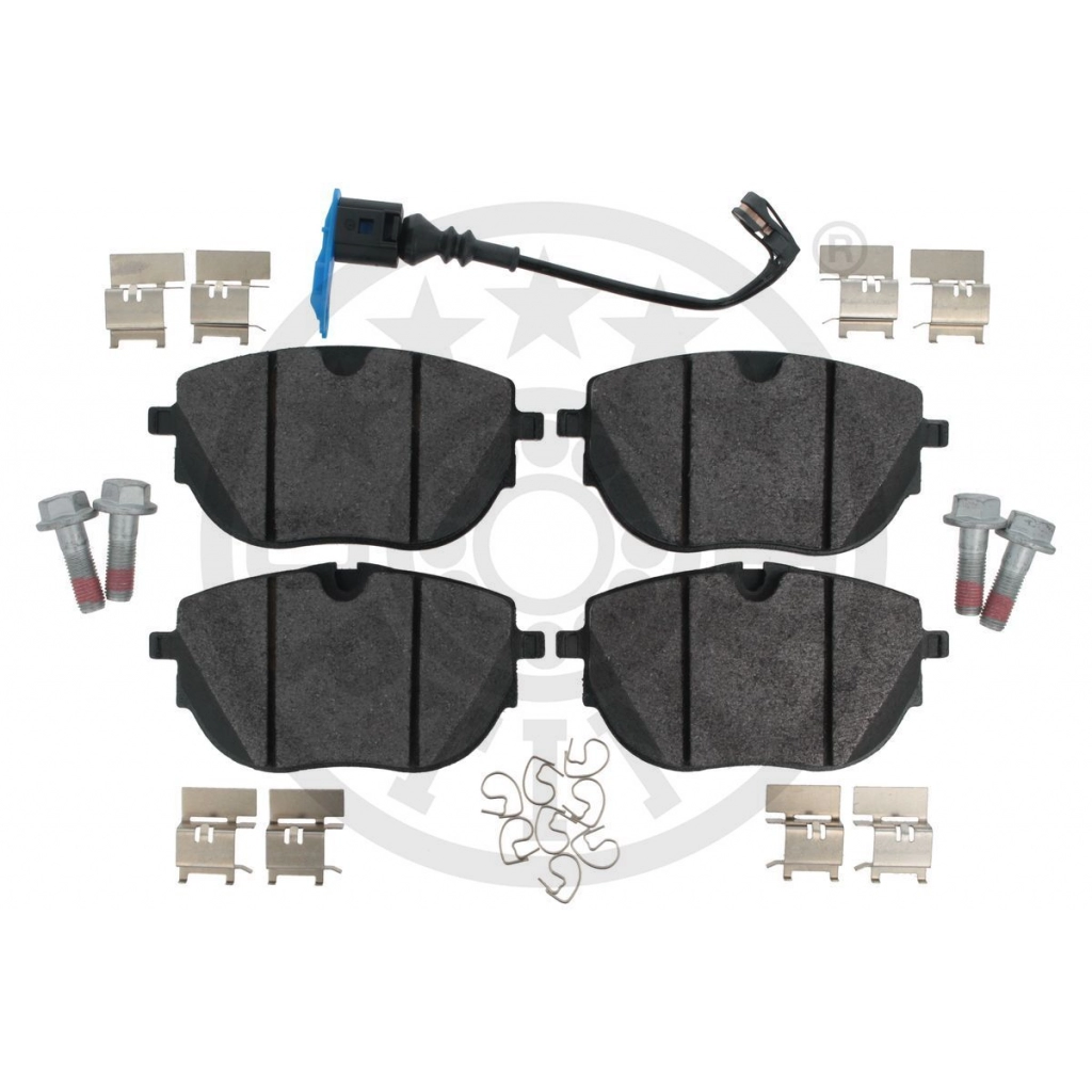 Тормозные колодки дисковые, комплект OPTIMAL 1439898139 GYALTG Q BP-12820 изображение 1