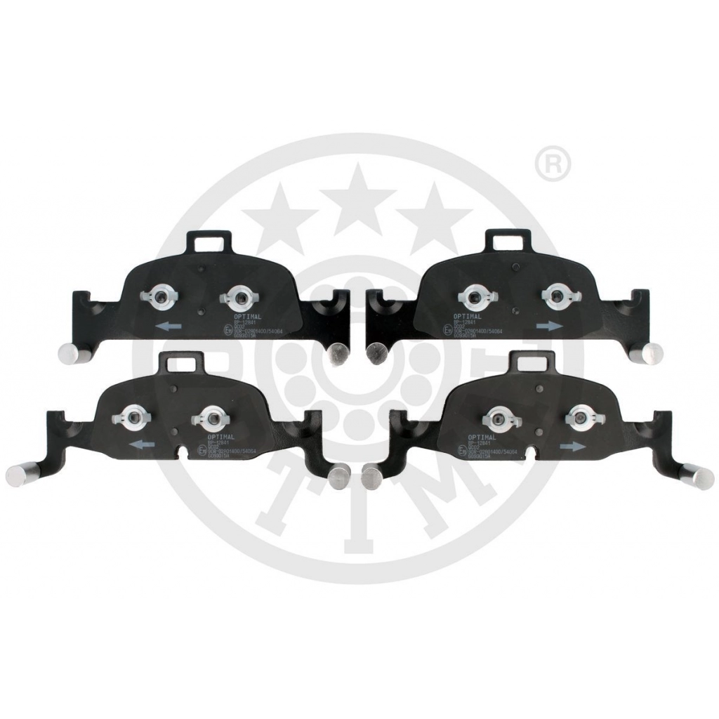 Тормозные колодки дисковые, комплект OPTIMAL U1 TSODE 1439898160 BP-12841 изображение 0