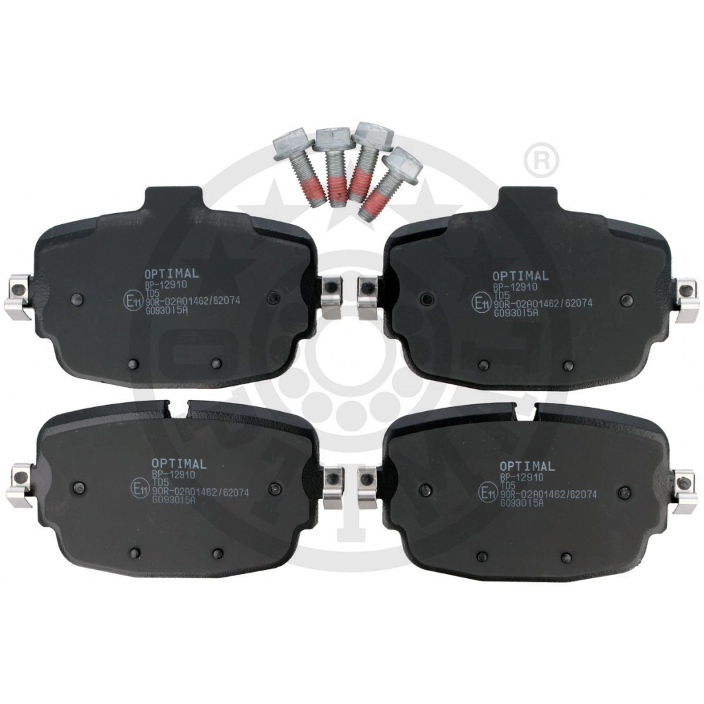 Тормозные колодки дисковые, комплект OPTIMAL N 9VZM 1439898226 BP-12910 - Изображение 1