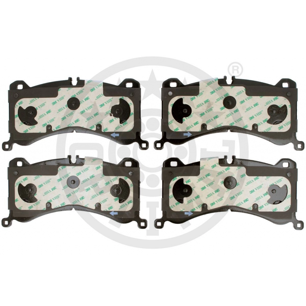 Тормозные колодки дисковые, комплект OPTIMAL THB 1V9 1439898231 BP-12915 - Изображение 1