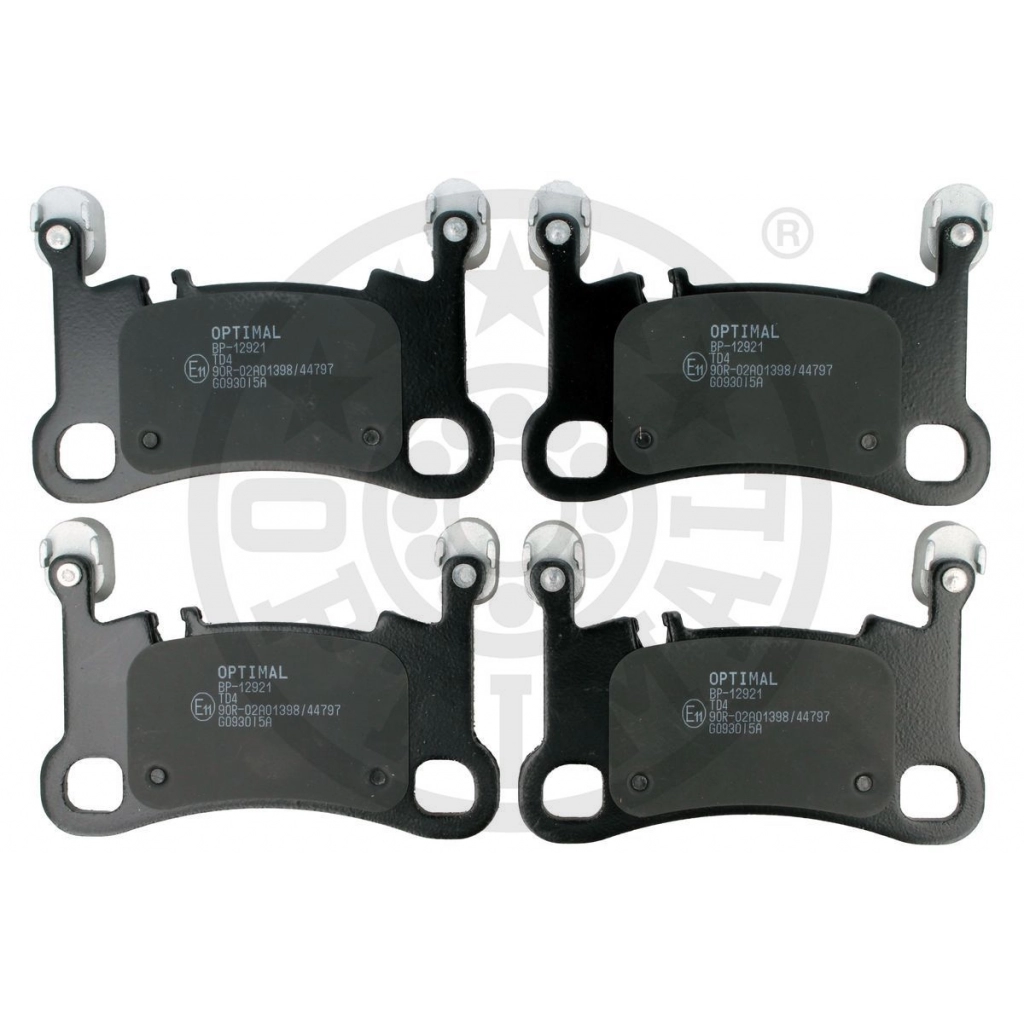 Тормозные колодки дисковые, комплект OPTIMAL 1439898237 F BODLV BP-12921 - Изображение 1